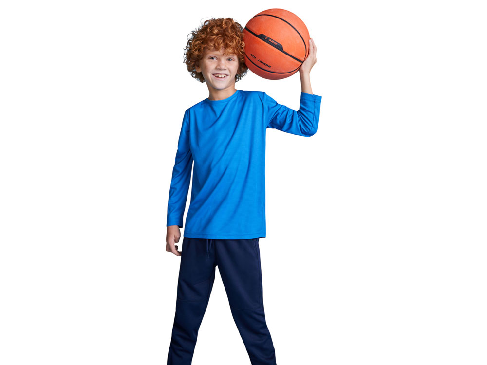 Лонгслив Estoril детский, королевский синий