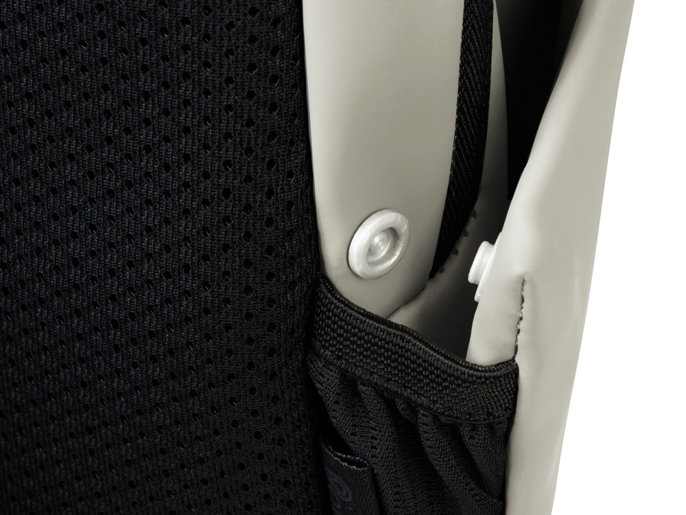 Рюкзак Sofit для ноутбука из экокожи, молочный (Р)