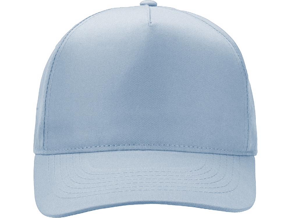 Бейсболка Poly 5-ти панельная 120гр, небесно-голубой
