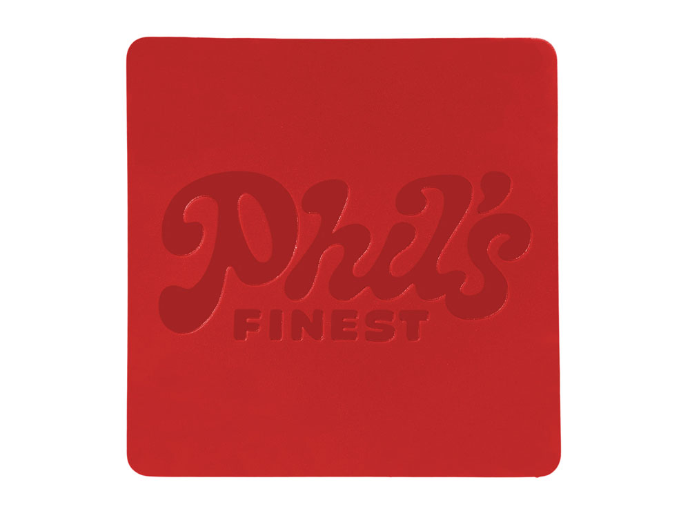 ПАТЧ КВАДРАТ soft-touch (красный) 5,5 х 5,5 см