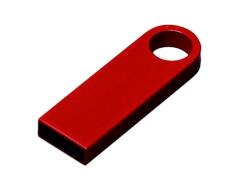 USB 2.0-флешка на 512 Мбайт с мини чипом и круглым отверстием, красный USB 2.0-флешка на 512 Мбайт с мини чипом и круглым отверстием, красный