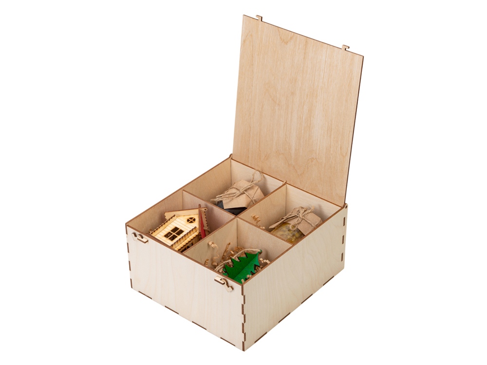 Подарочный набор Decoration Deluxe 2.0 с двумя видами варенья, натуральный