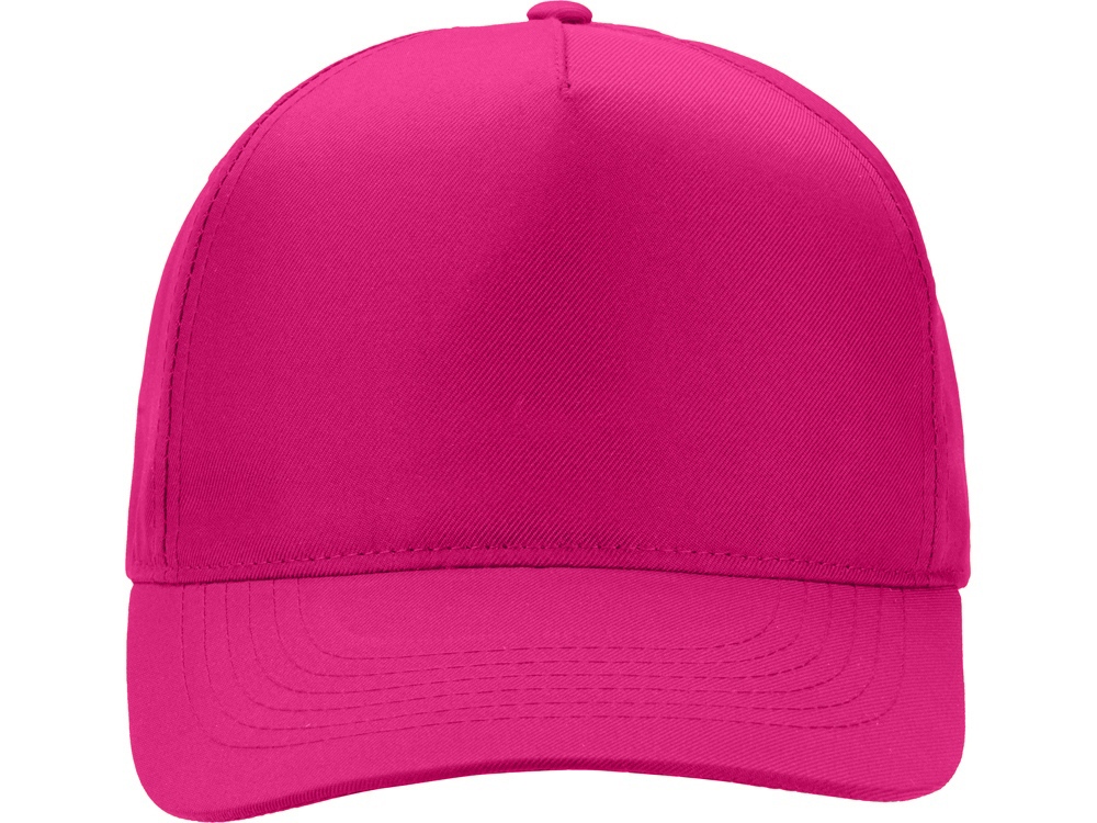 Бейсболка Poly 5-ти панельная 120гр, фуксия