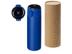 Вакуумная термокружка Waterline с медной изоляцией Bravo, 400 мл, тубус, сини Вакуумная термокружка Waterline с медной изоляцией Bravo, 400 мл, тубус, сини