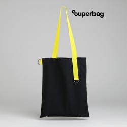 Шоппер Superbag black (чёрный с жёлтым) Шоппер Superbag black (чёрный с жёлтым)