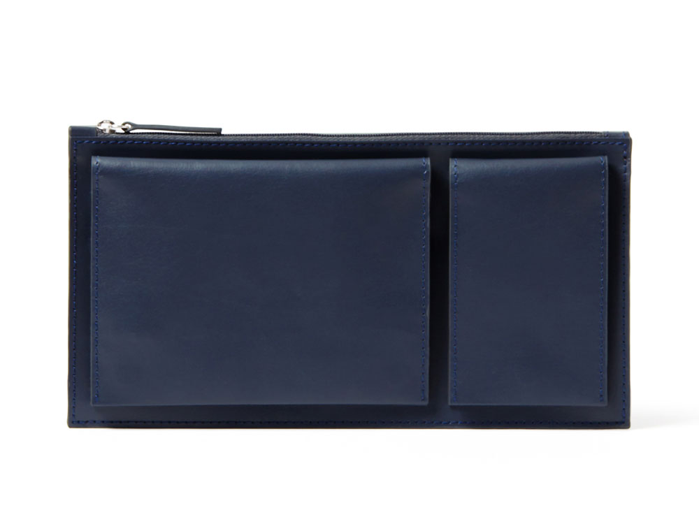 Тревел портмоне Flat, синий