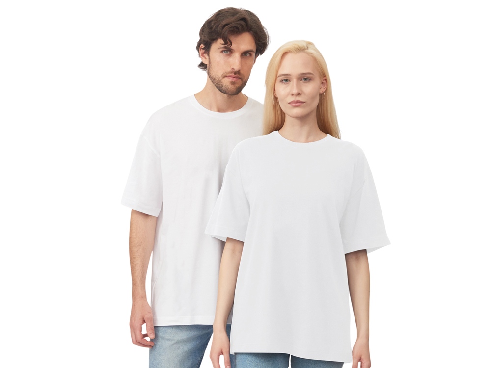 Футболка оверсайз Vienna унисекс , белый