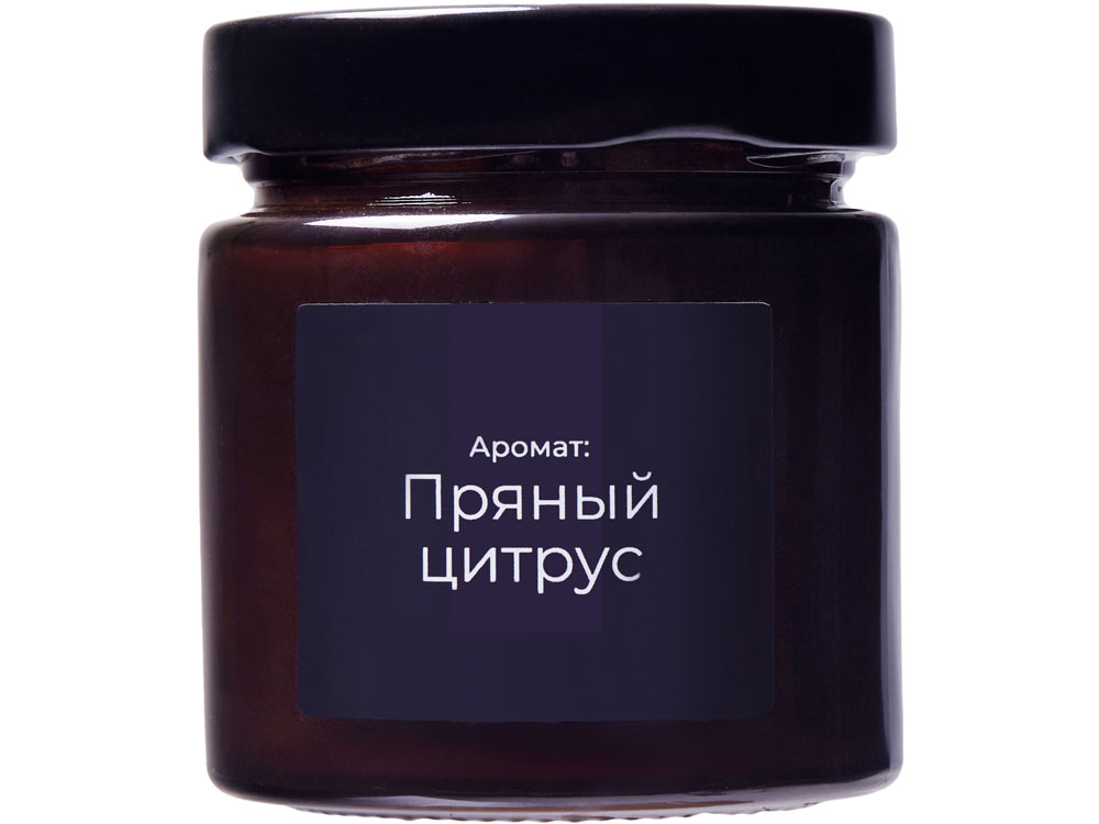 Свеча в стеклянной банке, ароматическая