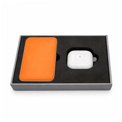 Подарочный набор Sound & Energy Duo, оранжевый