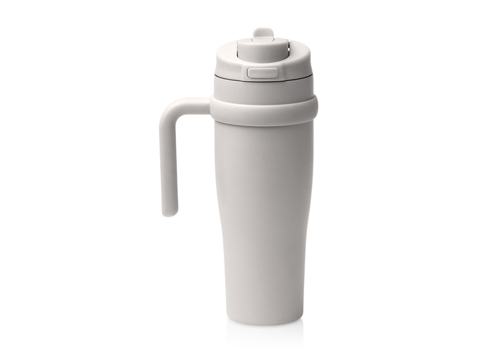 Термокружка KALAM/КАЛАМ с двойными стенками, винтажный белый