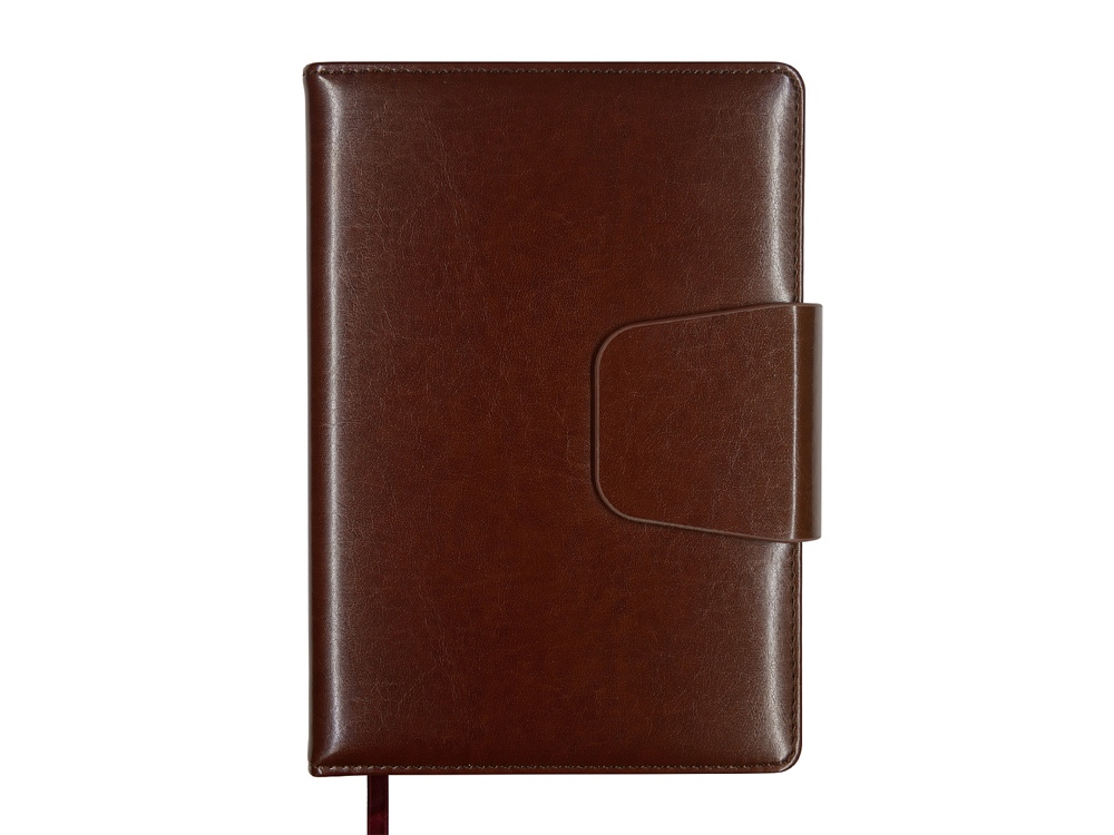 Ежедневник А5 недатированный Prestige, темно-коричневый