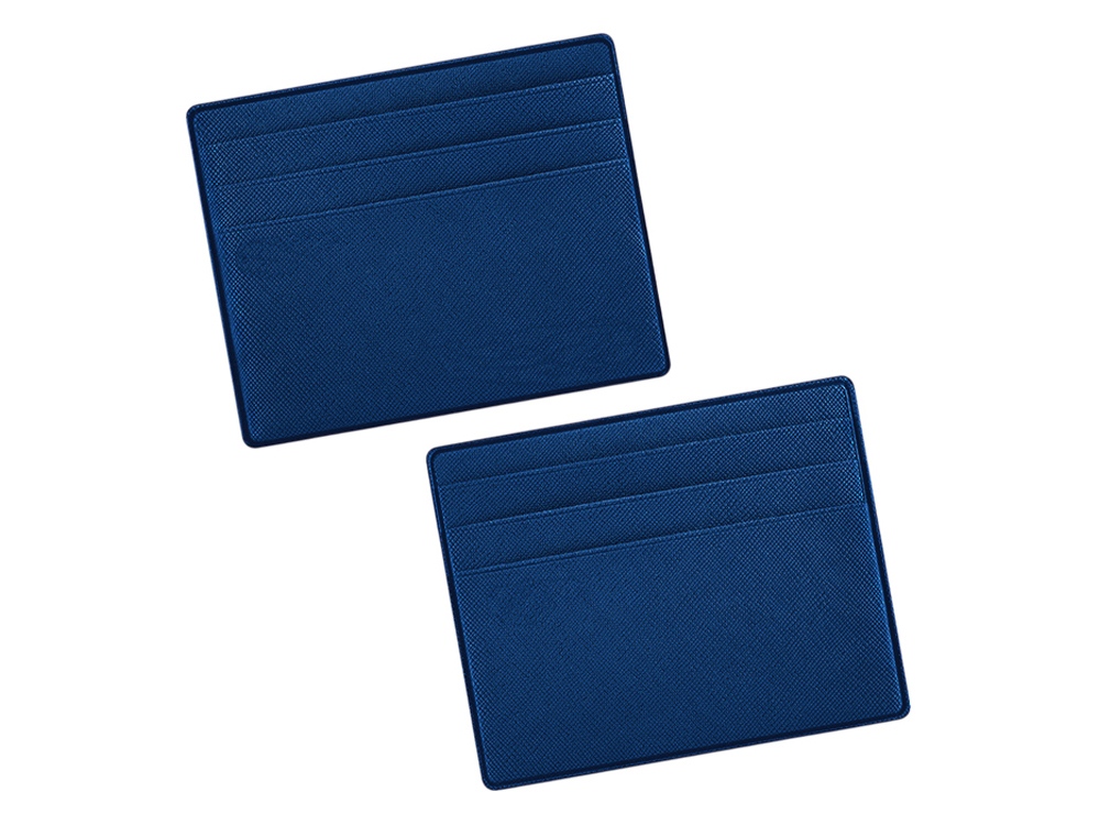 Картхолдер для денег и шести пластиковых карт Favor, синий