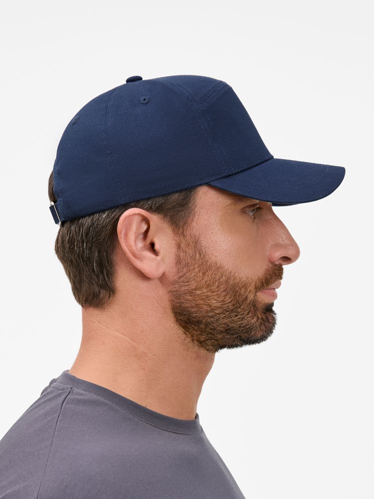 Бейсболка Settaro, темно-синяя Бейсболка Settaro, темно-синяя