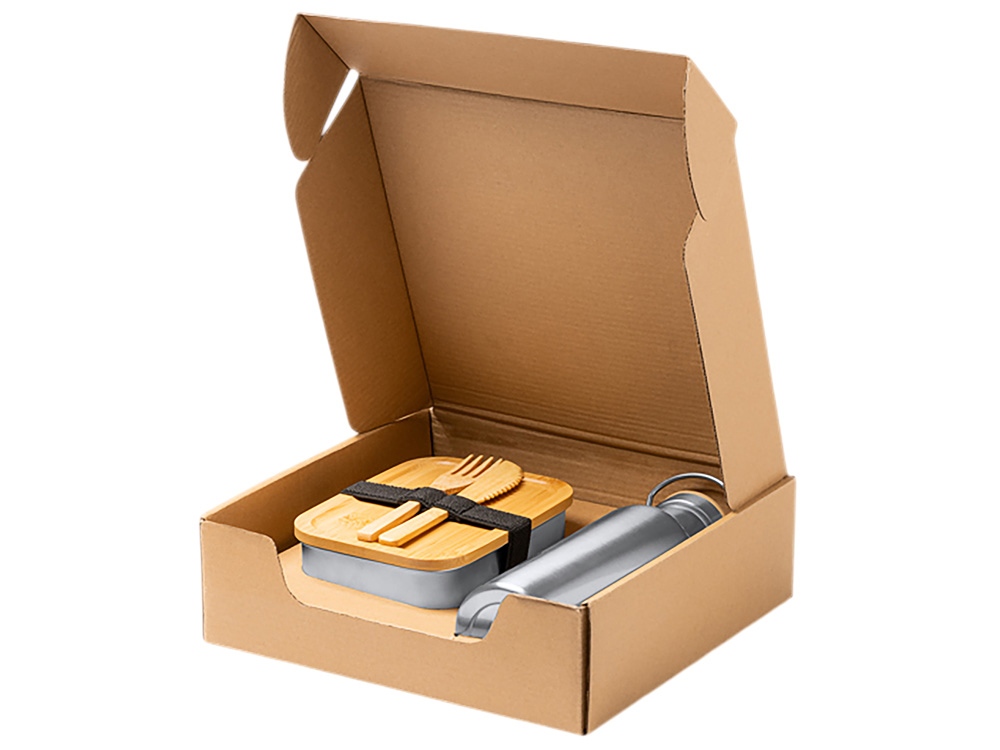 Набор с ланч-боксом и бутылкой BAGNER/БАГНЕР