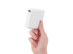 Внешний аккумулятор Brick 10 с быстрой зарядкой QC/PD, 10000 мАч, белый