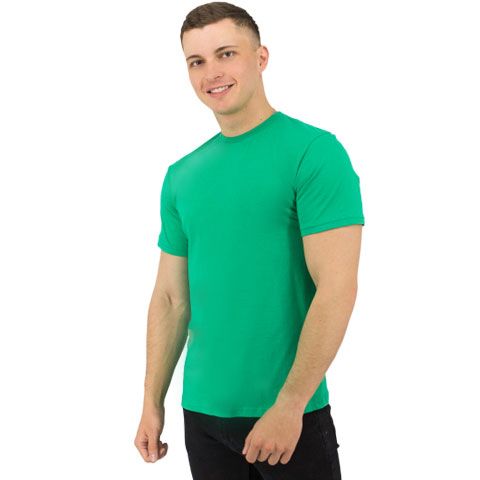 Футболка Star, мужская (зеленый, XL)