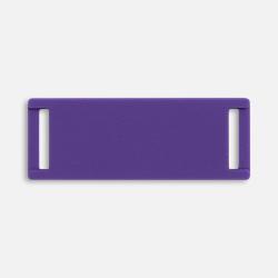 Лейбл из ПВХ Kova, фиолетовый