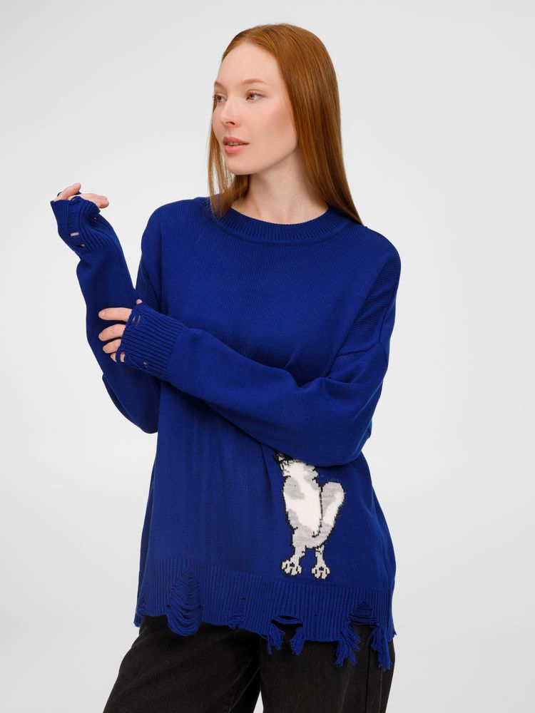 Джемпер Sharpick, темно-синий (кобальт)