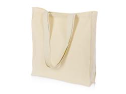 Сумка Donny из хлопка с донной складкой и парусиновыми ручками, натуральный (Р) Сумка Donny из хлопка с донной складкой и парусиновыми ручками, натуральный (Р)