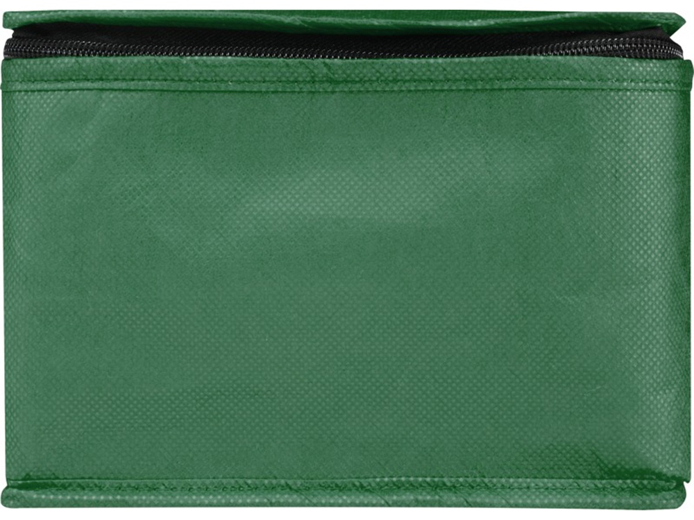 Spectrum нетканая сумка-холодильник, 4 л, на 6 банок, из переработанных материалов, зеленый