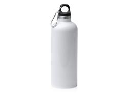 Бутылка LUWAK/ЛЮВАК из переработанной нержавеющей стали с карабином, белый