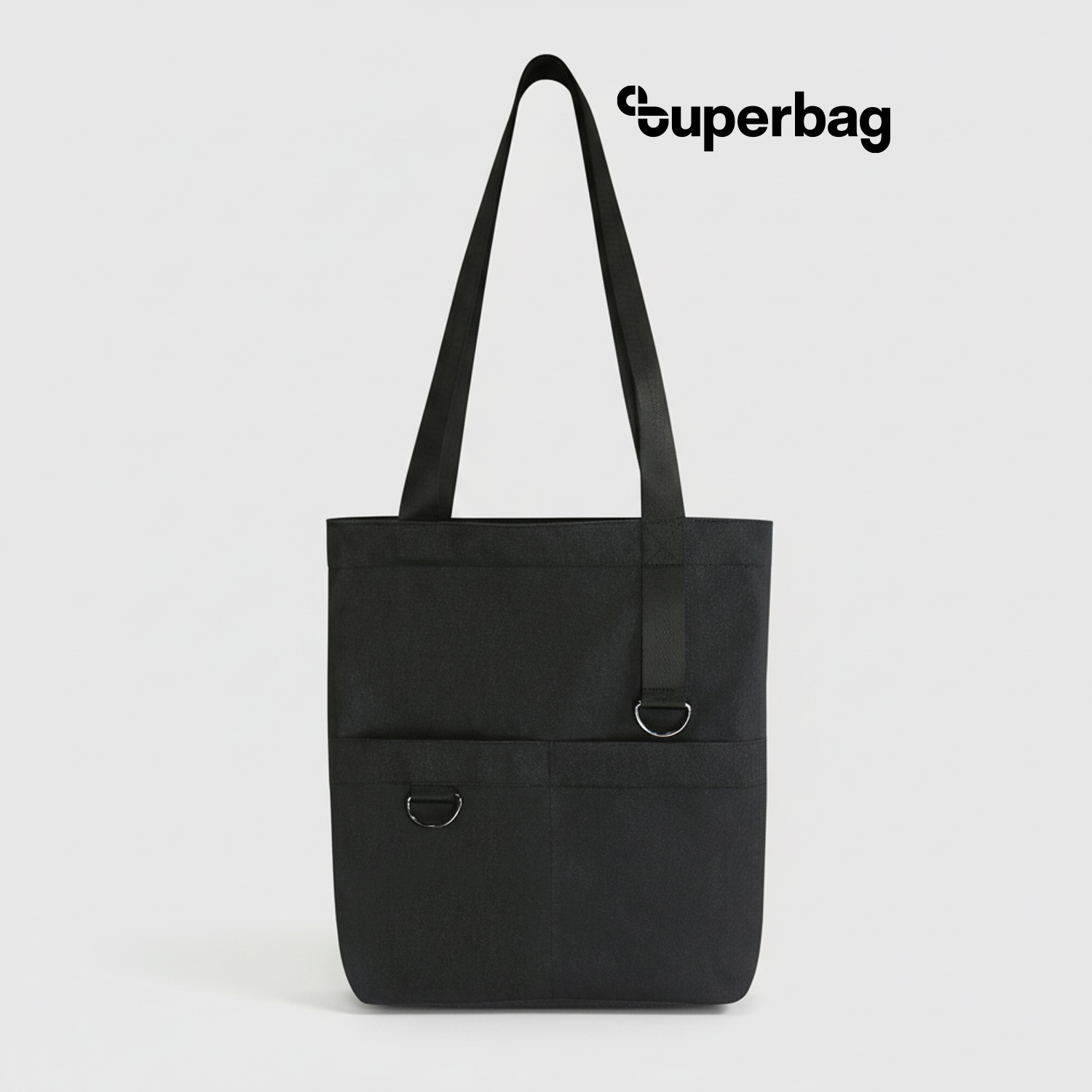 Шоппер Superbag ZIP (черный) Шоппер Superbag ZIP (черный)
