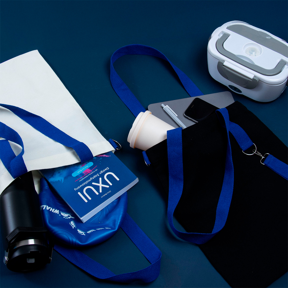 Сумка для покупок White GLOW 325 г/м² с ремувкой, зелёная/зелёная