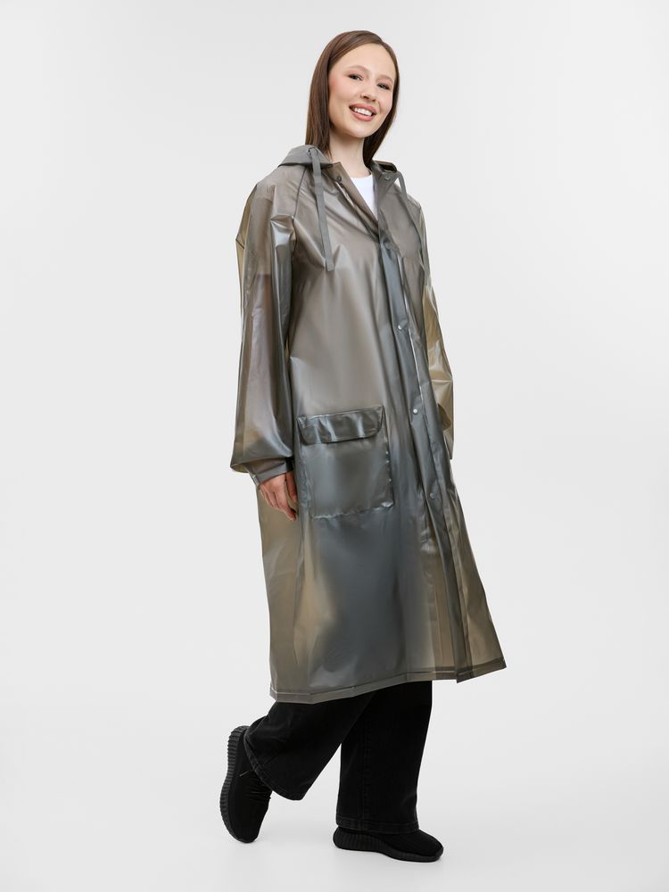 Дождевик RainDrop, серый