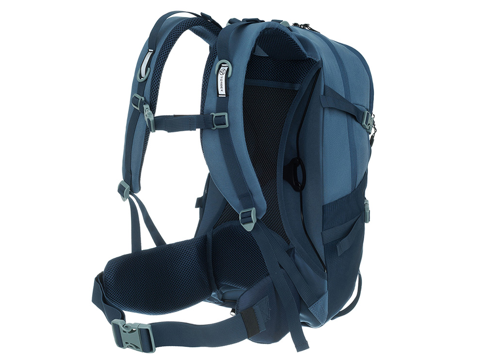 Туристический рюкзак TORBER КЕМПИНГ, синий, полиэстер, 31 х 51 х 14 см Туристический рюкзак TORBER КЕМПИНГ, синий, полиэстер, 31 х 51 х 14 см