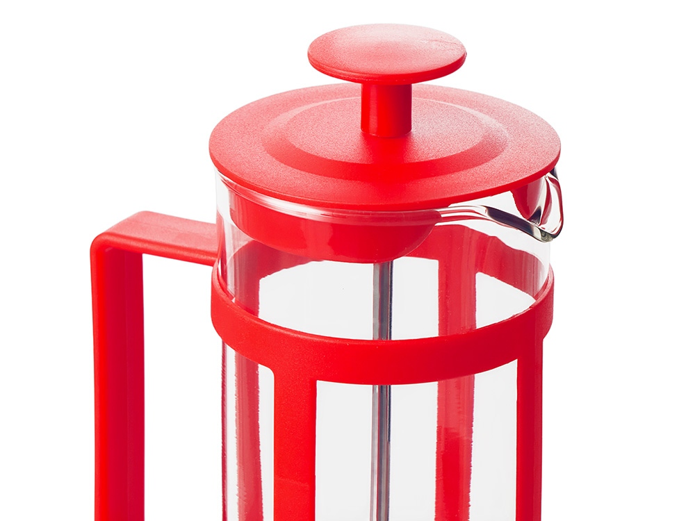 Пластиковый френч-пресс Savor, 350 мл, красный