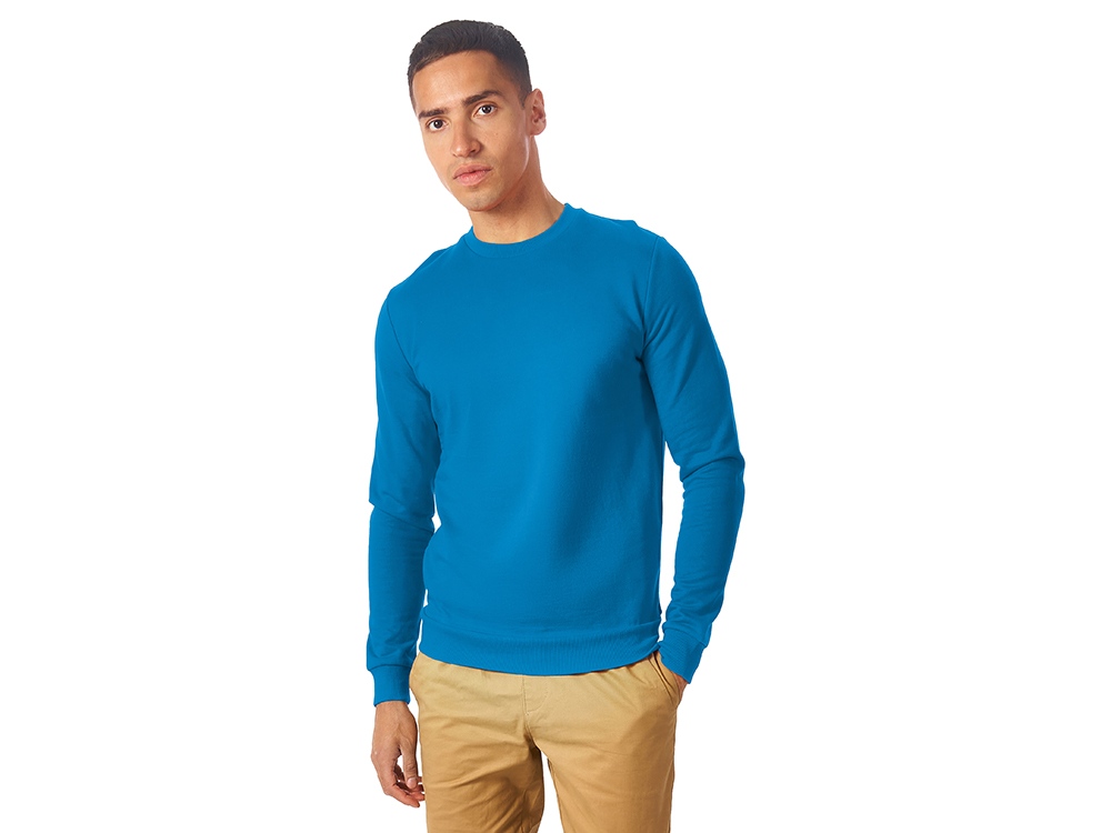 Свитшот Motion унисекс с начесом, голубой Свитшот Motion унисекс с начесом, голубой