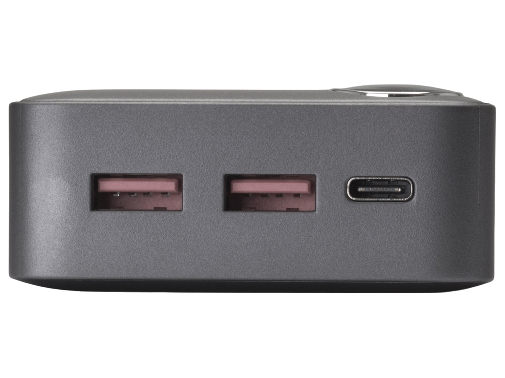 Внешний аккумулятор Mild Pro c быстрой зарядкой QC/PD, 20 000 mAh, серый (Р)