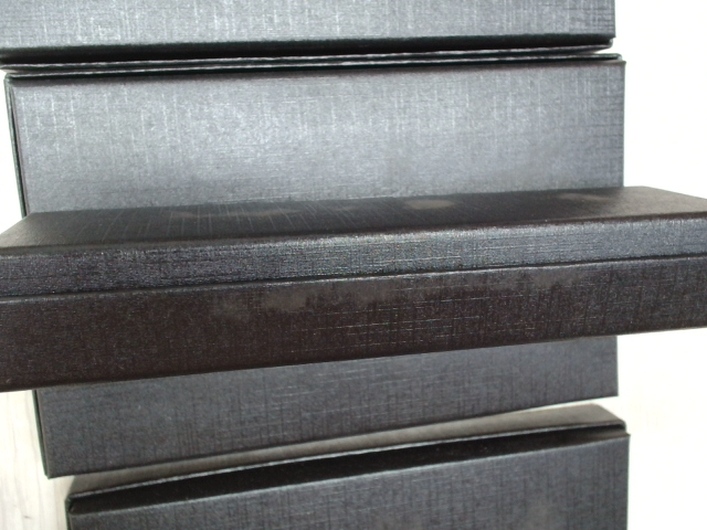 Подарочная коробка для ручек Эврэ, черный (Р) Подарочная коробка для ручек Эврэ, черный (Р)