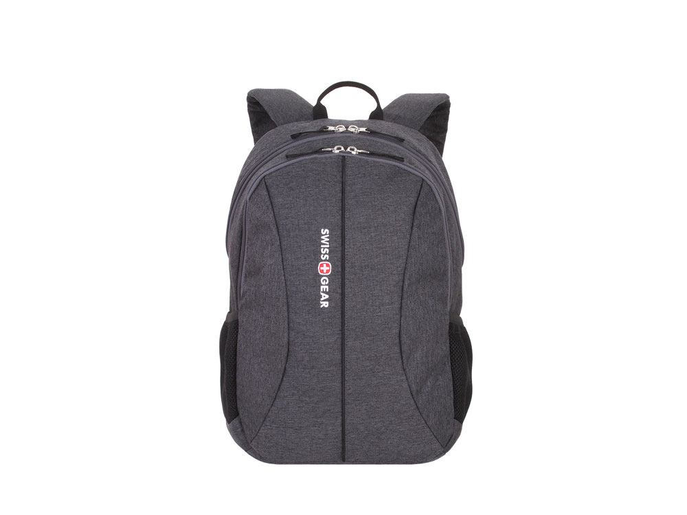 Рюкзак SWISSGEAR 13'', ткань Grey Heather/ полиэстер 600D PU , 33х16х45 см, 23 л, серый