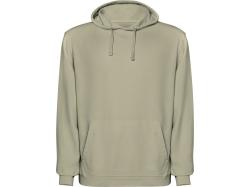 Толстовка с капюшоном KENIA унисекс, светлый хаки выстиранный