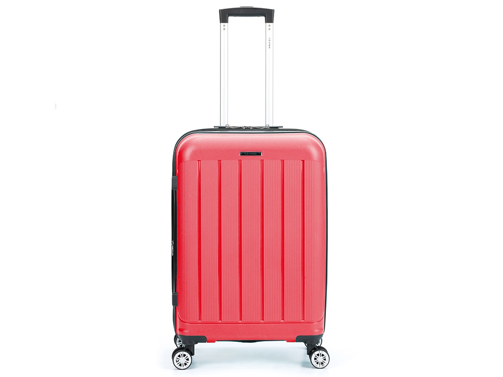 Чемодан TORBER В Отпуск, ярко-розовый, полипропилен, 65,5 х 43,5 х 26 см, 62 л