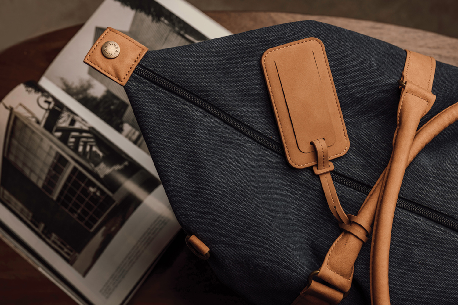 Бирка для багажа из композиционной кожи VINGA Bosler RCS