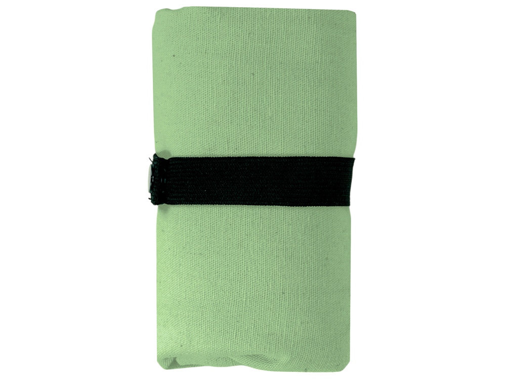 Сумка Fixy из переработанного хлопка с фиксирующей эластичной лентой, зеленое яблоко Сумка Fixy из переработанного хлопка с фиксирующей эластичной лентой, зеленое яблоко