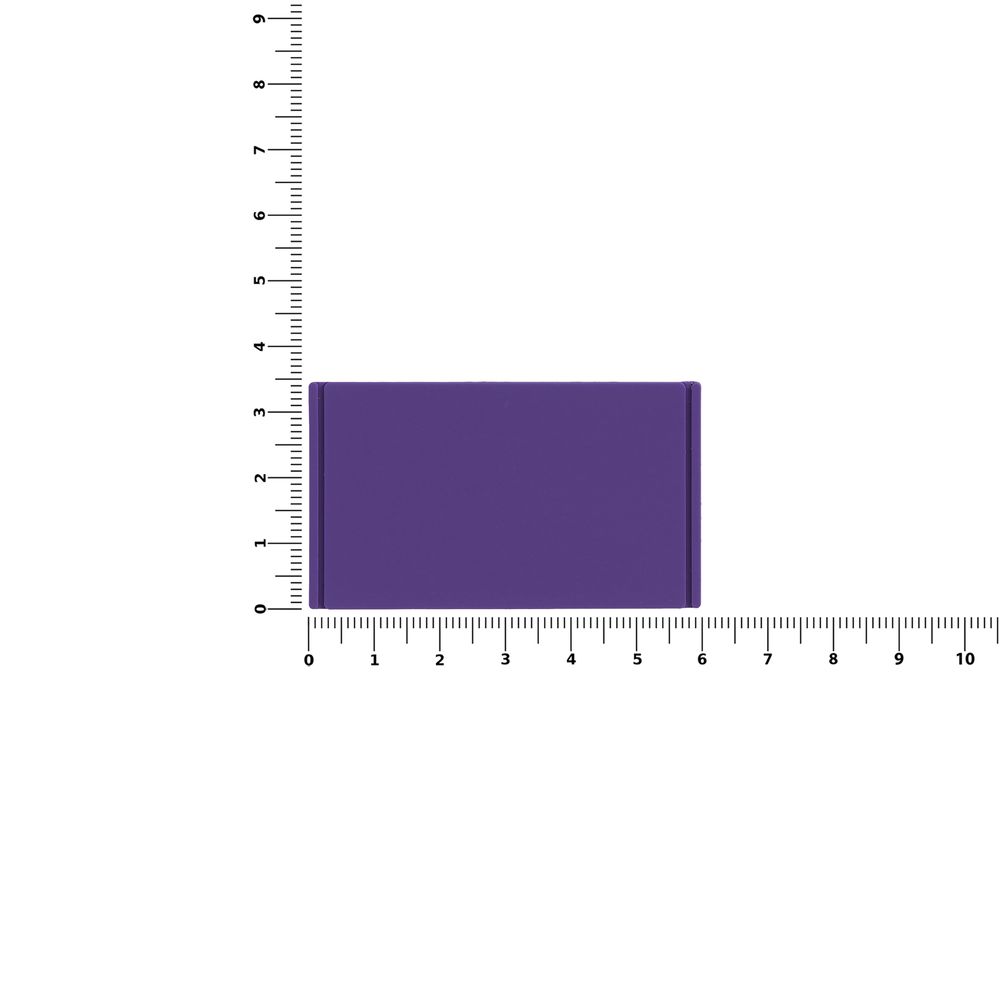 Лейбл из ПВХ Dzeta, M, фиолетовый