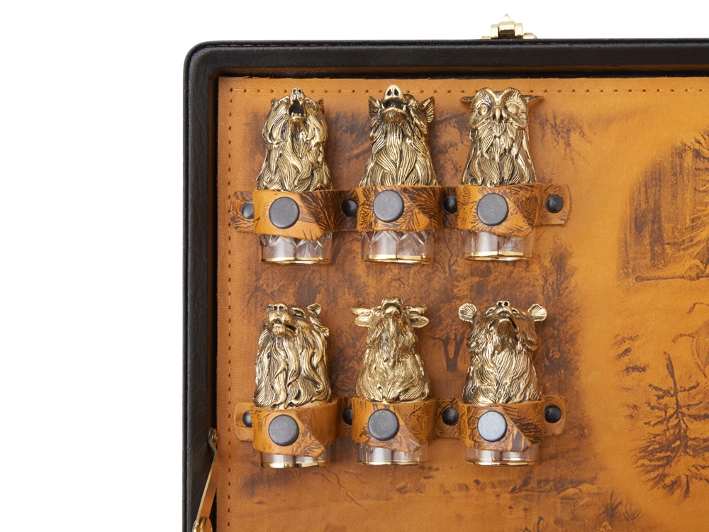 Набор Королевская охота, коричневый Набор Королевская охота, коричневый