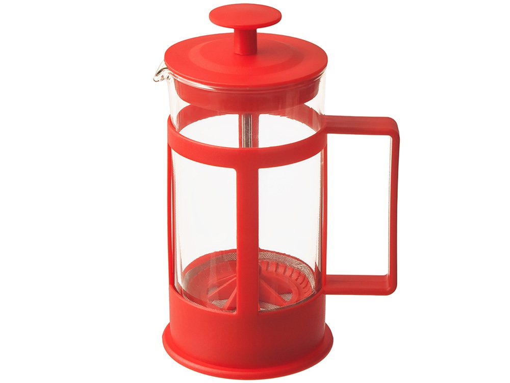 Пластиковый френч-пресс Savor, 350 мл, красный