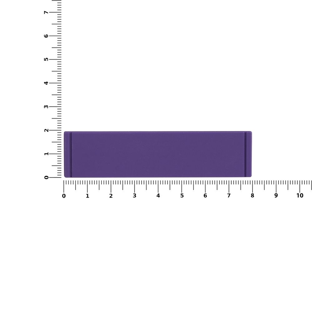 Лейбл из ПВХ Dzeta, S, фиолетовый Лейбл из ПВХ Dzeta, S, фиолетовый