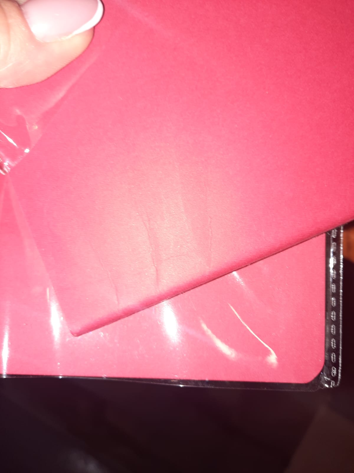 Блокнот A6 Stitch в линейку, красный (Р) Блокнот A6 Stitch в линейку, красный (Р)