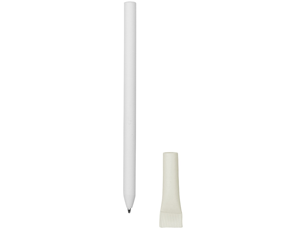Ручка картонная с колпачком Recycled, белый (Р) Ручка картонная с колпачком Recycled, белый (Р)