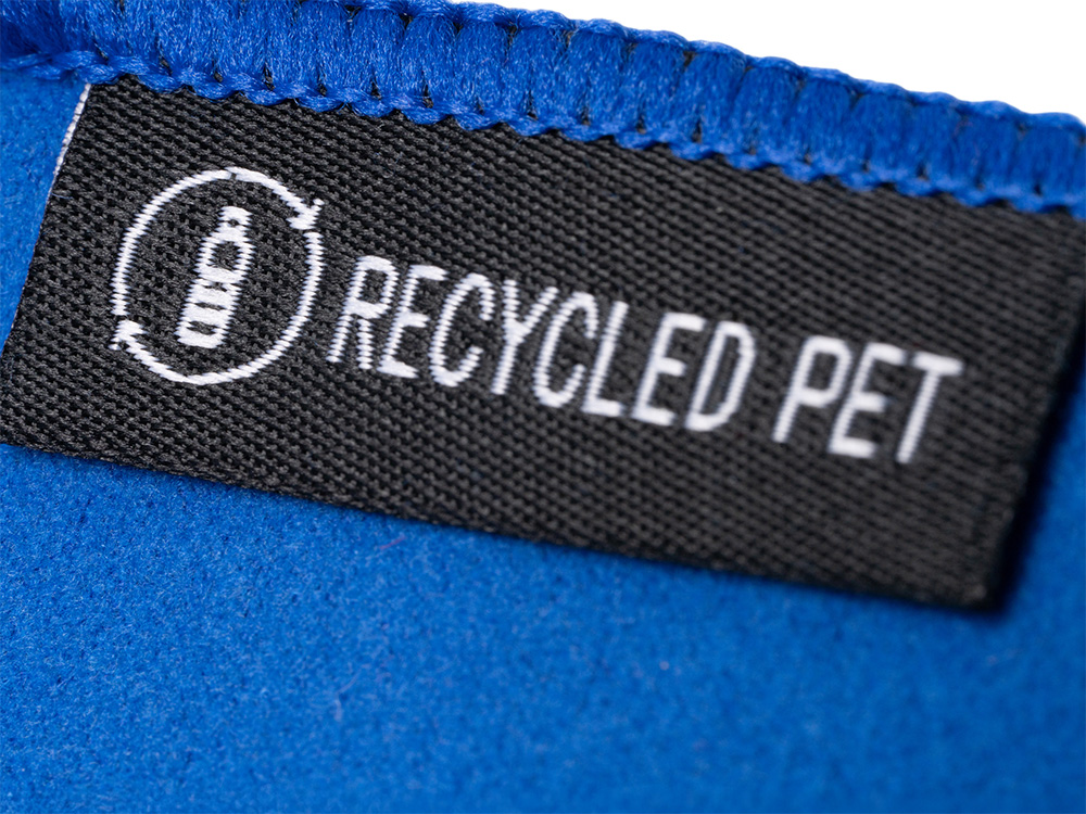 Легкое полотенце Gulpi из микрофибры RPET с ремешком для складывания, 70*120 см, королевский синий Легкое полотенце Gulpi из микрофибры RPET с ремешком для складывания, 70*120 см, королевский синий