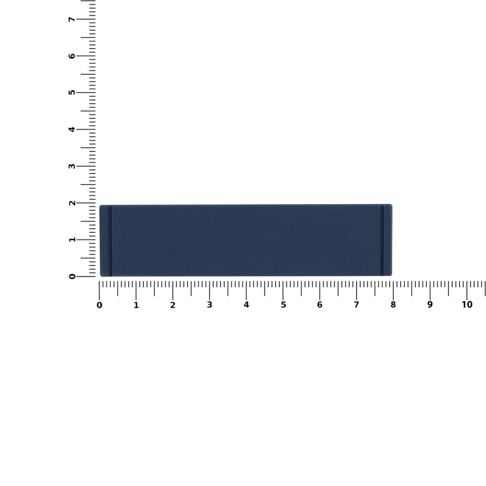 Лейбл из ПВХ Dzeta, S, темно-синий Лейбл из ПВХ Dzeta, S, темно-синий