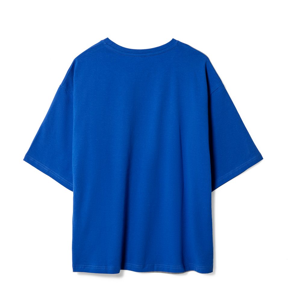 Футболка унисекс оверсайз Street Vibes, ярко-синяя Футболка унисекс оверсайз Street Vibes, ярко-синяя