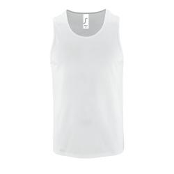 Майка мужская Sporty TT Men, белая Майка мужская Sporty TT Men, белая