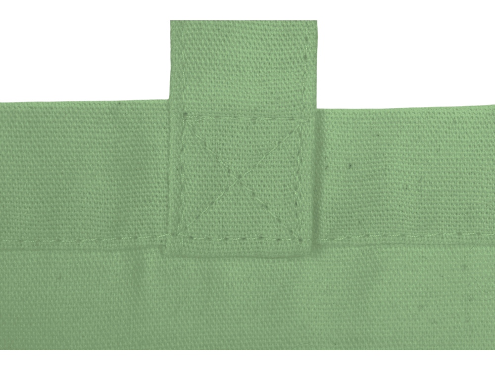 Сумка Fixy из переработанного хлопка с фиксирующей эластичной лентой, зеленое яблоко Сумка Fixy из переработанного хлопка с фиксирующей эластичной лентой, зеленое яблоко