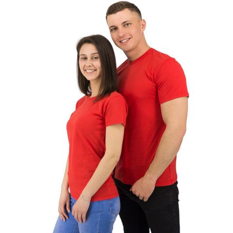 Футболка Star Lady, женская (красный, S) Футболка Star Lady, женская (красный, S)